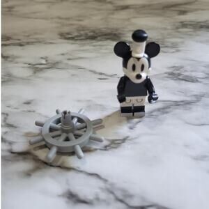 Steamboat Willie Lego minifig